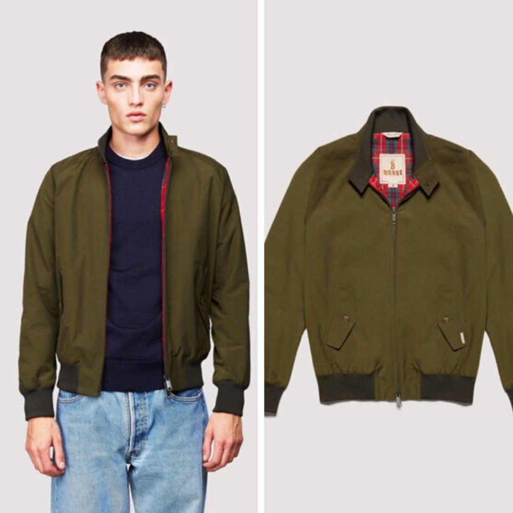 Baracuta G9 Harrington Jacket sise 44